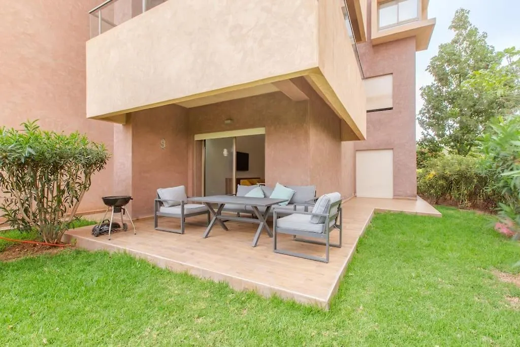 Residence Golfique Pj, Jardin, Piscine Марракеш Марокко