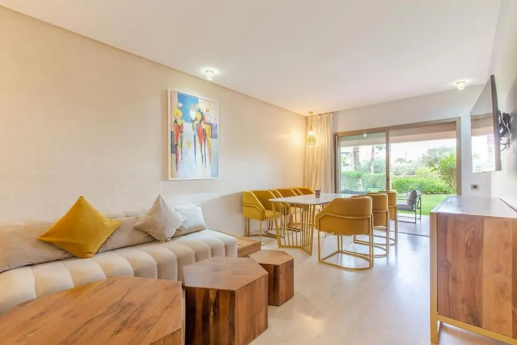 Residence Golfique Pj, Jardin, Piscine Марракеш