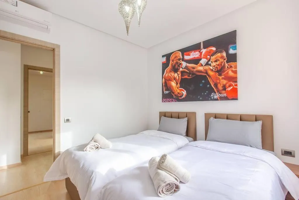Residence Golfique Pj, Jardin, Piscine Марракеш
